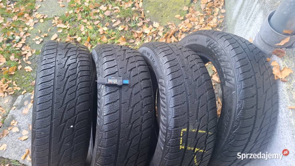 4 opony zimowe 205x60x16 Matador zima Bydgoszcz