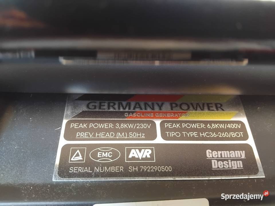 Agregat prądotwórczy nowy Gorlice sprzedam