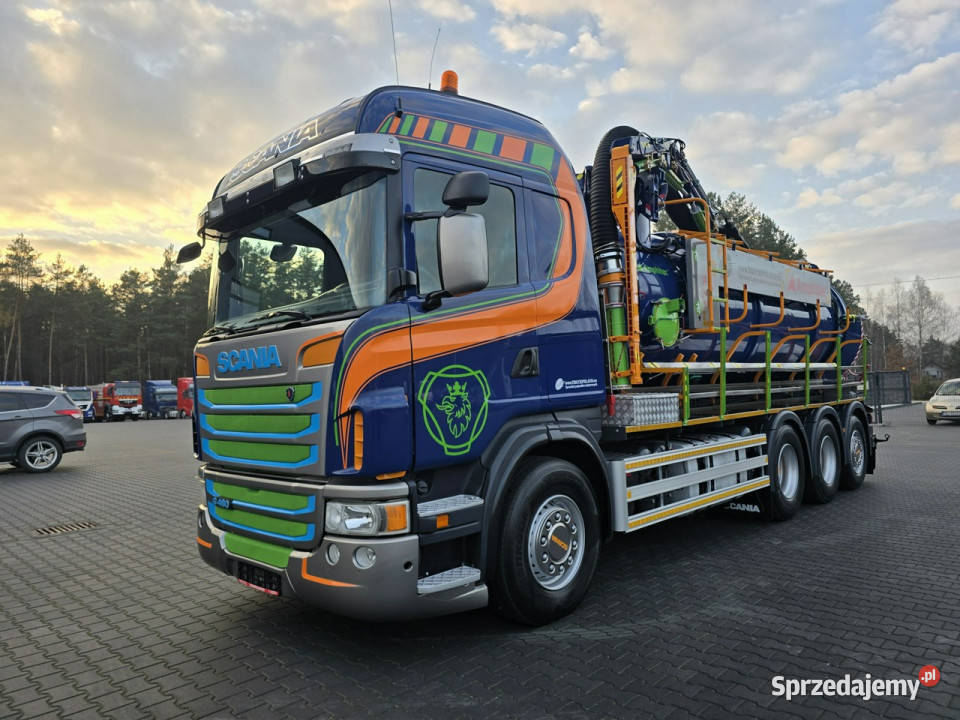 Scania Amphitec VORTEX G2 Ładowarka próżniowa pełny VAT Daleszyce