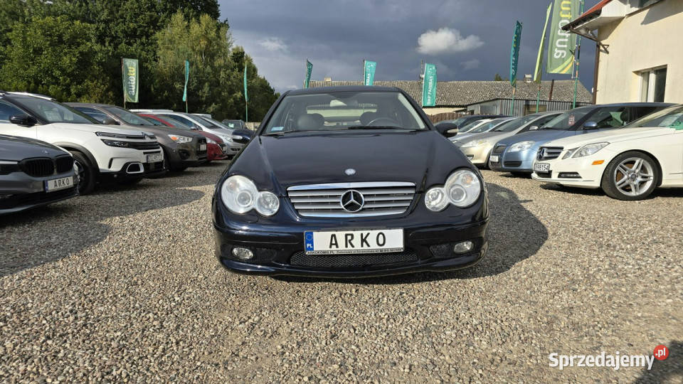 Mercedes C 200 ksenon skóry navi W203 20002007 czarny sprzedam