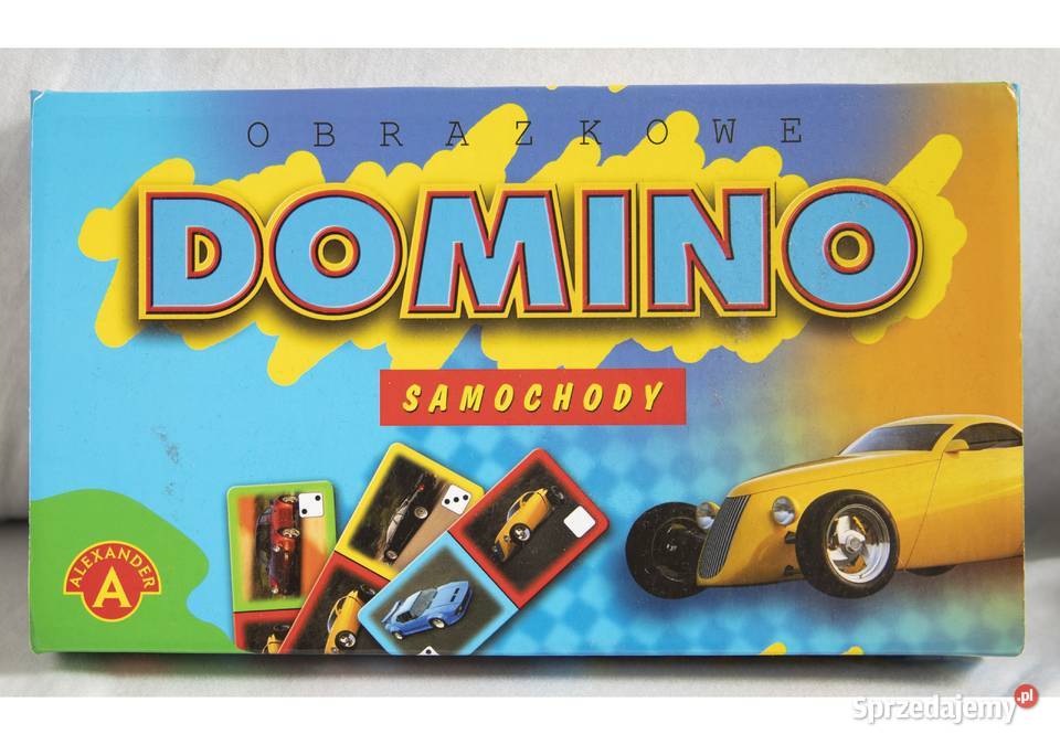 Domino obrazkowe Samochody Pozostałe Gdańsk