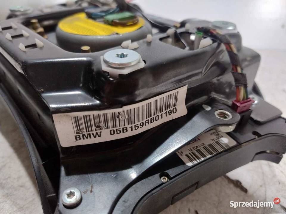 AIRBAG PODUSZKA POWIETRZNA KIEROWCY BMW E39 osobowe wielkopolskie