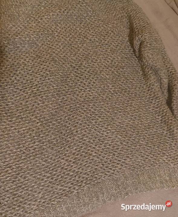 Sweter szary z wełna Józefów Roztoczański sprzedam