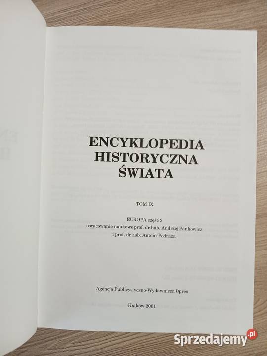 Encyklopedia Historyczna Świata Tom IX Europa