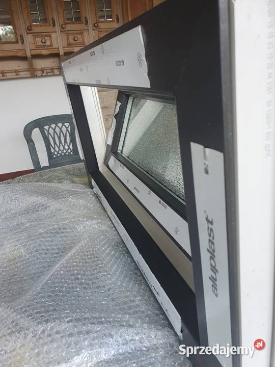 OKNO PCV alumplast 800 x 400 x 86 mm śląskie Imielin