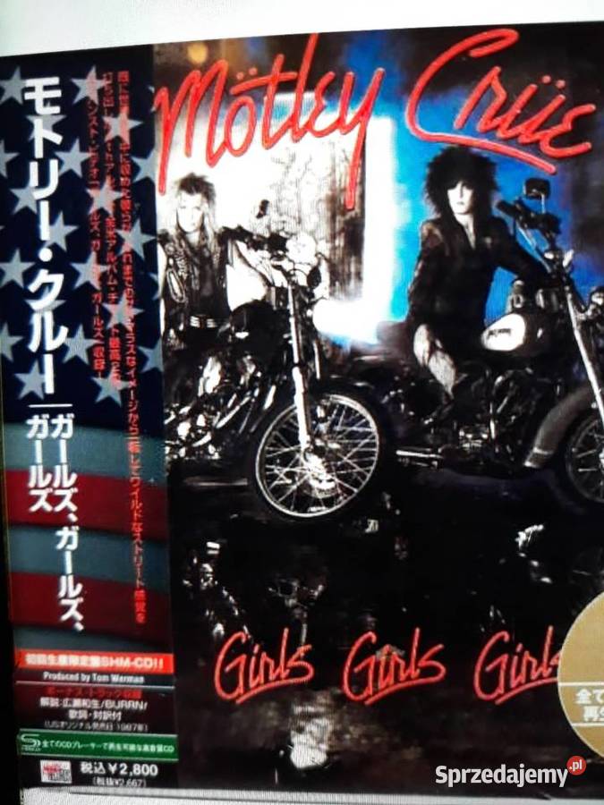 Archiwum hard rocka MOTLEY CRUE Grils Grils 1986 rock Płyty i kasety Rzeszów