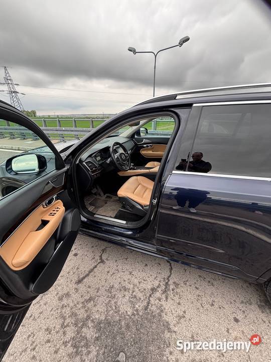 Volvo XC 90 T6 AWD 20 2016r 7 osobowe zadbane centralny zamek Rusinów