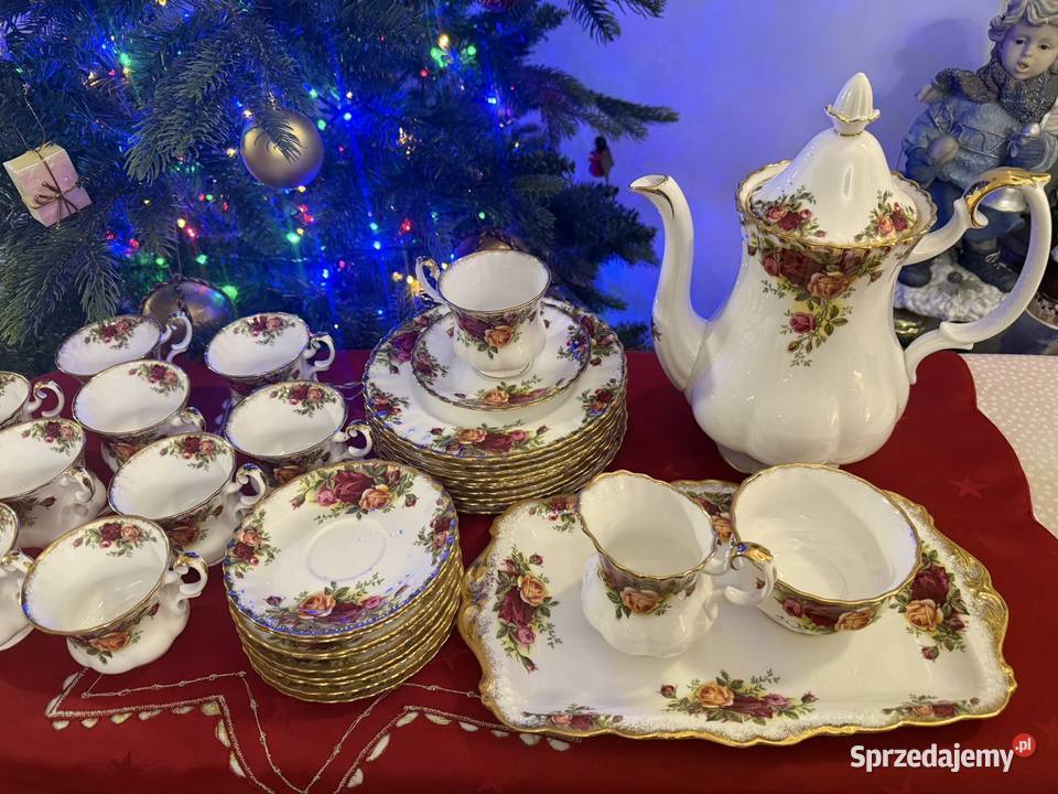 Porcelanowy zestaw Royal Albert Gorlice