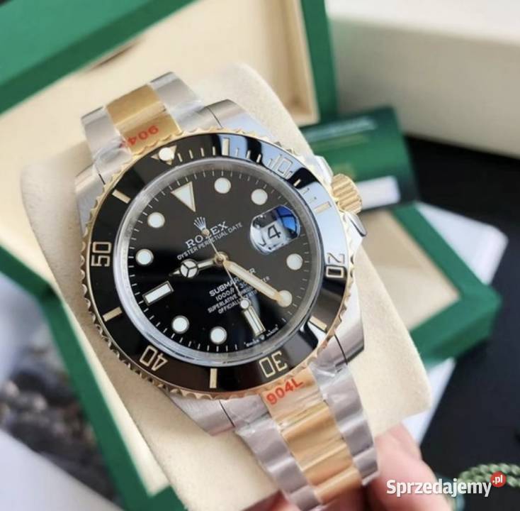 Zegarek Rolex Submariner Date Gold Silver małopolskie