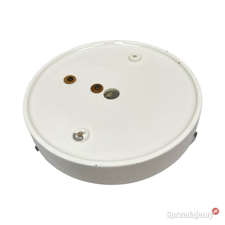 Stary ceramiczny plafon lampa warsztatowa ZAOS Warszawa