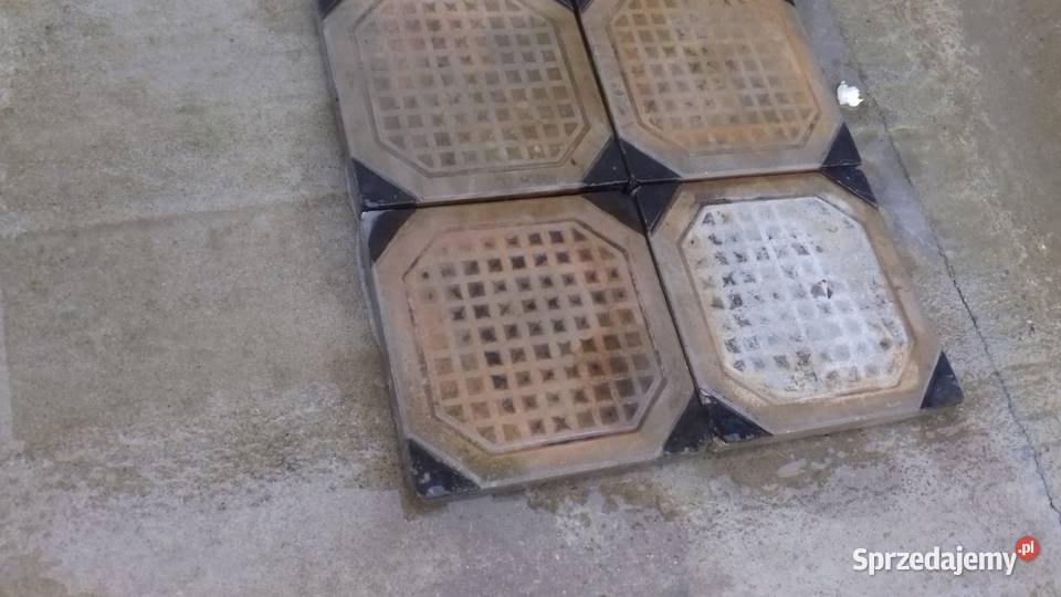 Stare 130 lat plytki podlogowe cementowe 4 Lubań