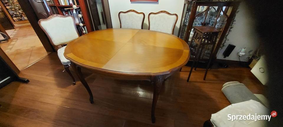 Stylowy drewniany stół rozkładany do 230 łódzkie Łódź sprzedam