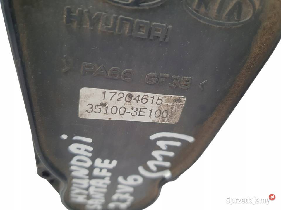PRZEPUSTNICA Hyundai Santa Fe II 27 V6 Oryginał Pompy wspomagania