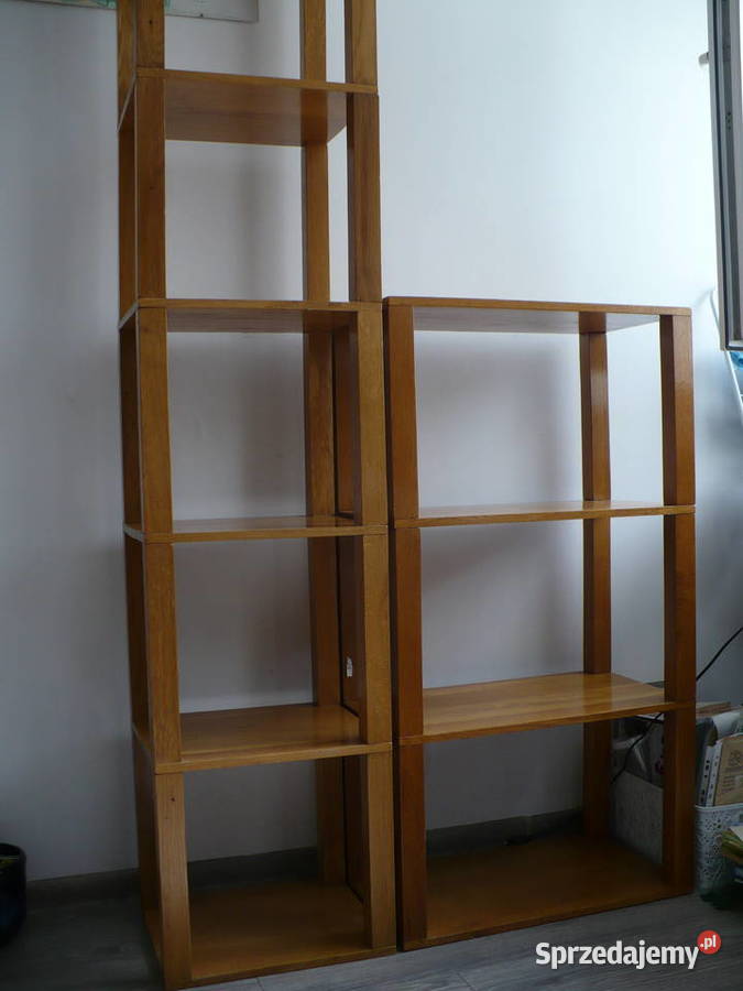 Regały dębowe 2 sztuki Puszczykowo