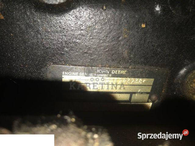 John Deere 3029TF Silnik Zwolnica Pozostałe Jastrzębniki