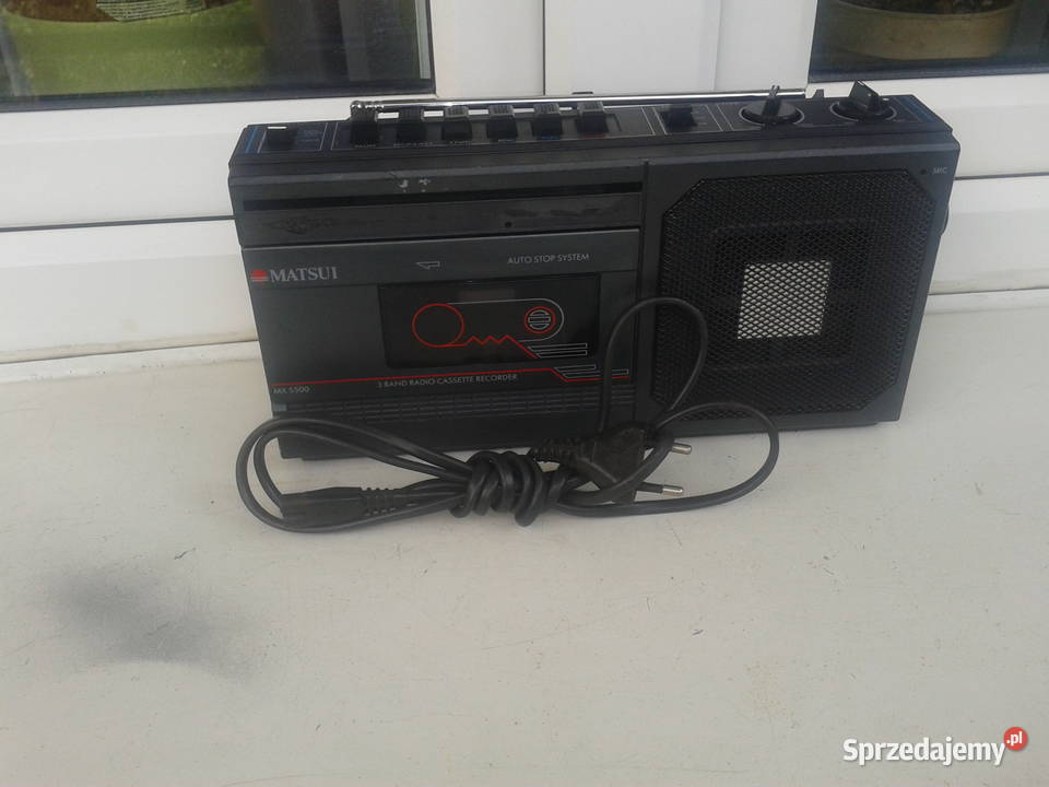 Radiomagnetofon MATSUI Radioodtwarzacze