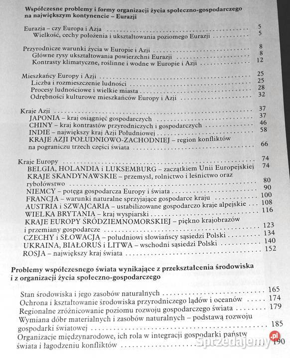 Geografia na naszym lądzie kl 2 gimnazjum Chełm