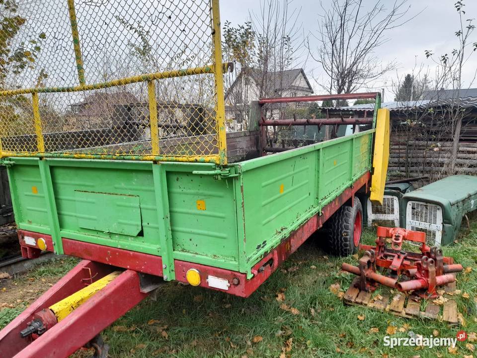 Rozrzutnik obornika 35 t jednoosiowy małopolskie sprzedam