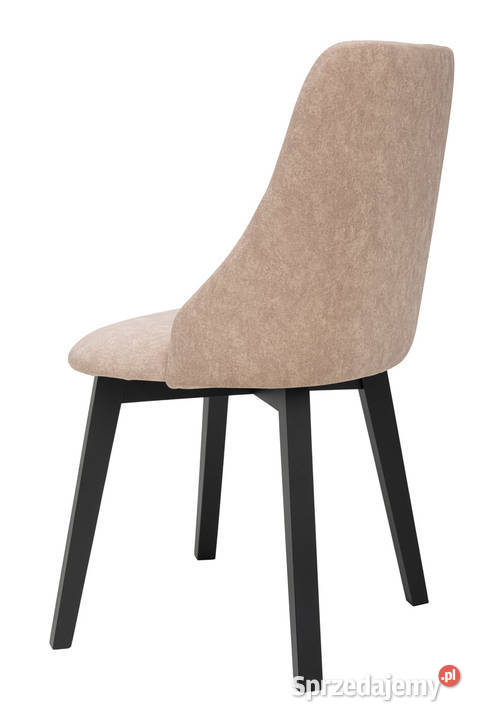 Krzesło tapicerowane do jadalni beżowe MUSZELKA Biłgoraj sprzedam