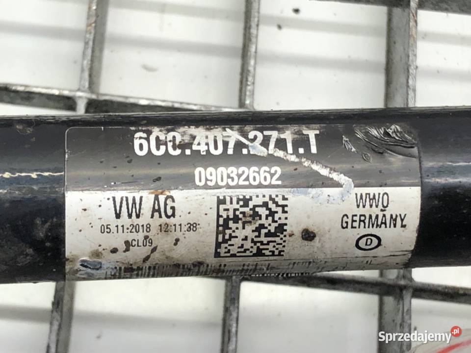 PÓŁOŚ LEWY PRZÓD SKODA RAPID 6C0407271T 10 95 podkarpackie sprzedam