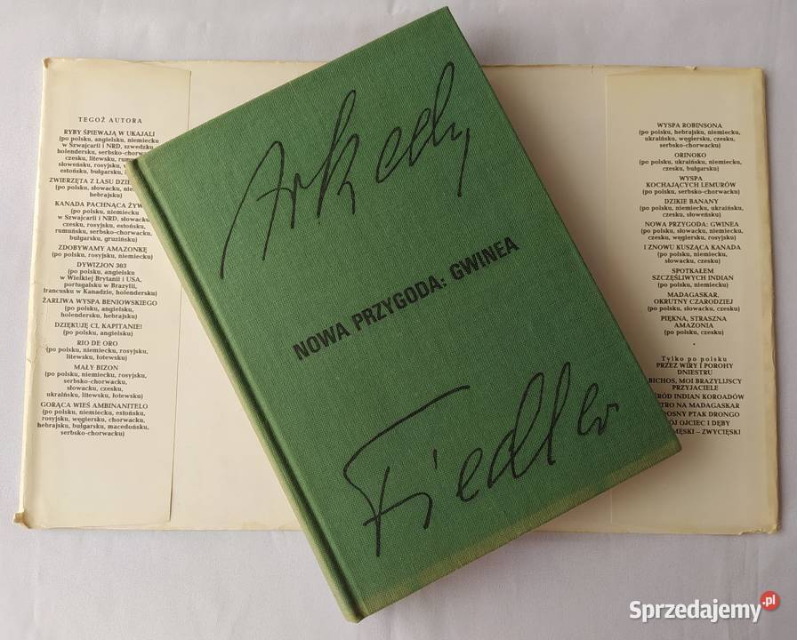 NOWA PRZYGODA Gwinea Arkady Fiedler Proza i poezja Hajnówka