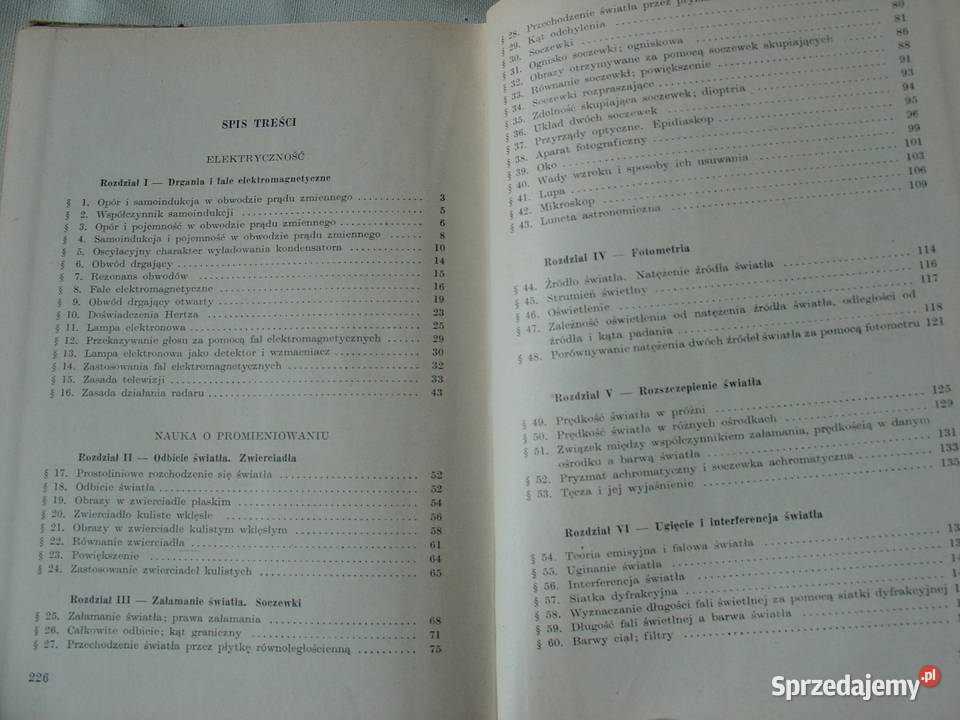 Fizyka klasy XI BBuras i JEhrenfeucht 1964 Łódź