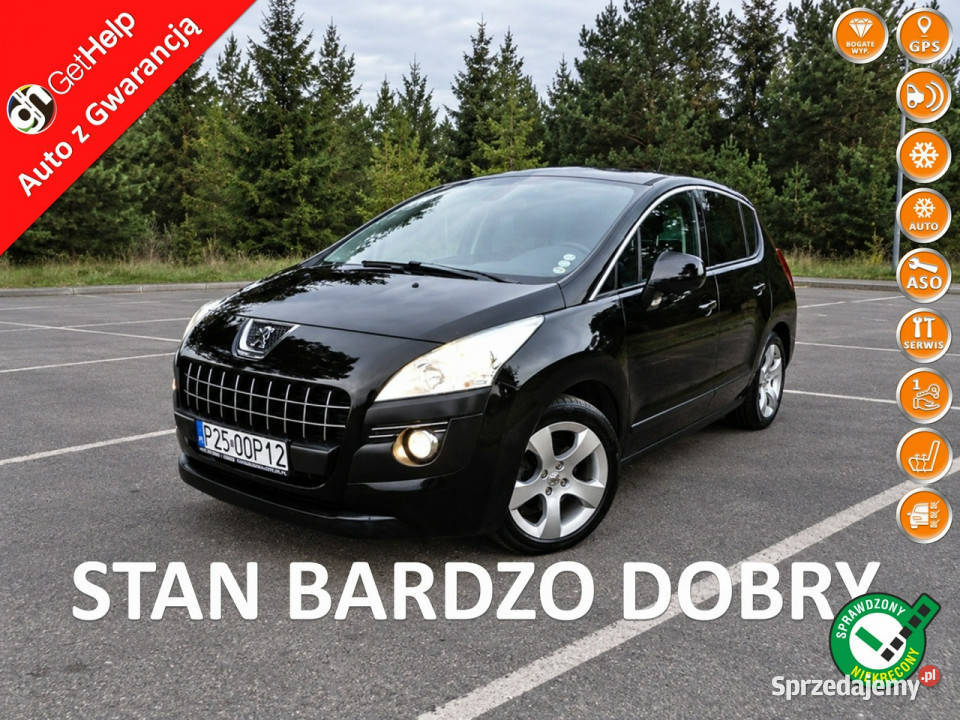 Peugeot 3008 20 HDIPREMIUMClimatronicAluPełna