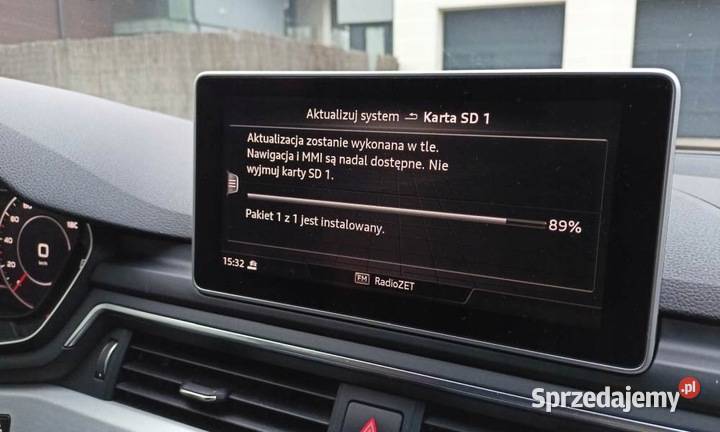 Audi mapa Europy 2023 MIB2 4G TT A3 A4 A6 S6 A7 Pabianice