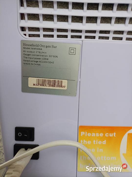 Sprzedam Koncetrator tlenu Sprzęt rehabilitacyjny i ortopedyczny Przywidz