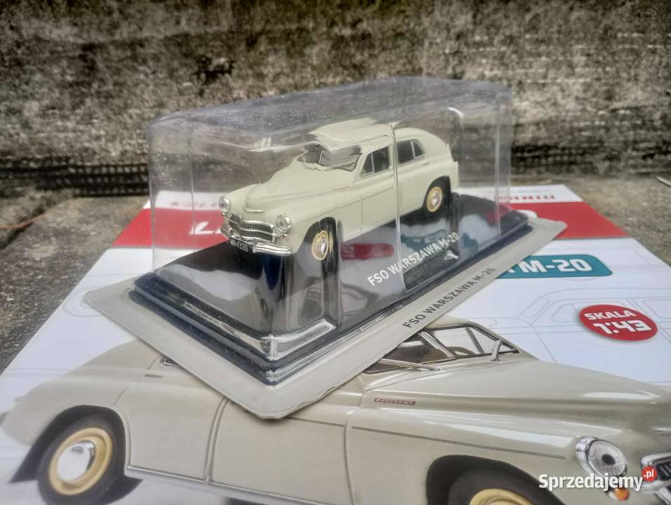 WARSZAWA M20 model kultowe auta PRL 143 Modelarstwo