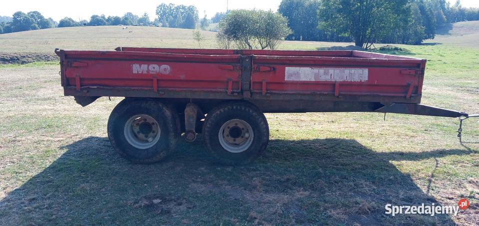 Tuhti M90 Przyczepa Wywrotka 9000