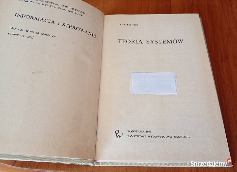 Teoria systemów Ji Bene Jiri Benes tł z języka Gdańsk