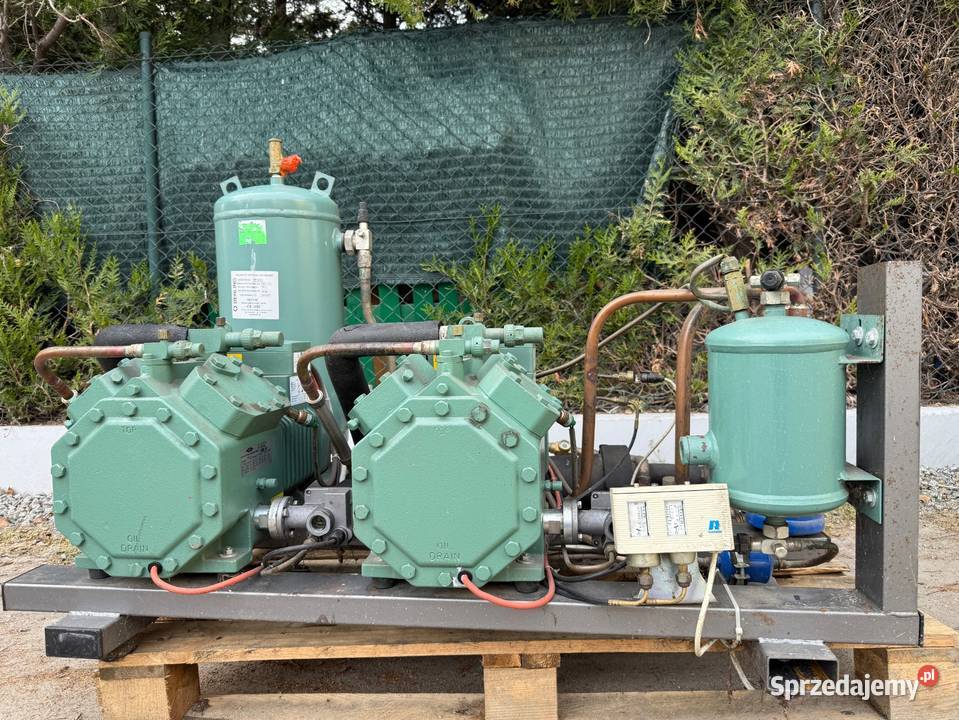 Zestaw 2 x sprężarka Bitzer 4EC62Y40S 24 kW Magazynowanie Paczków