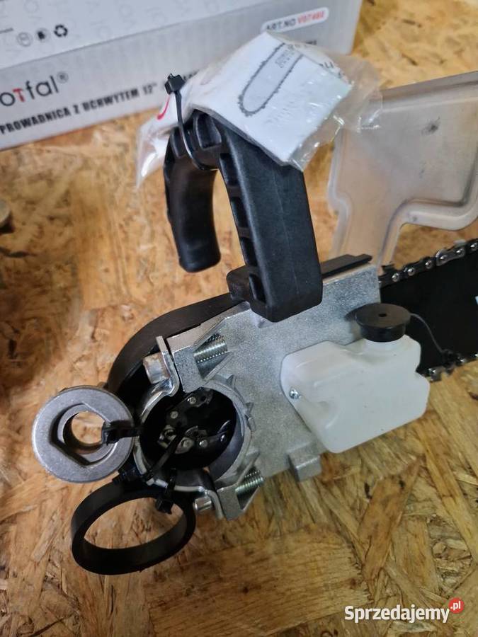 PIŁA ŁAŃCUCHOWA PRZYSTAWKA SZLIFIERKI KĄTOWEJ Głogowa sprzedam