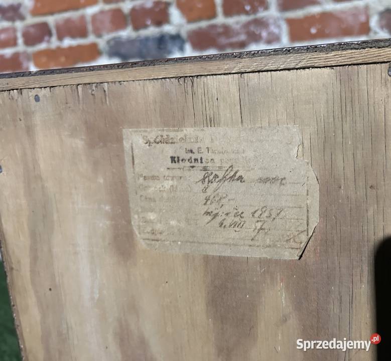 Szafka nocna boczna z 1957 r 49cm