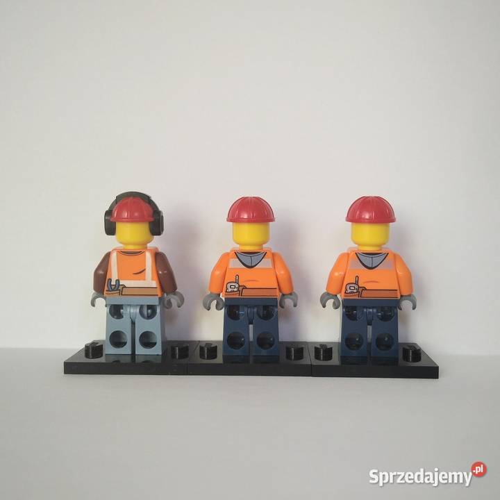 Lego City robotnicy pakiet 3 figurek 13 Kłaj