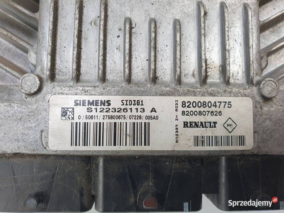 KOMPUTER RENAULT MEGANE SCENIC II 8200804775 osobowe