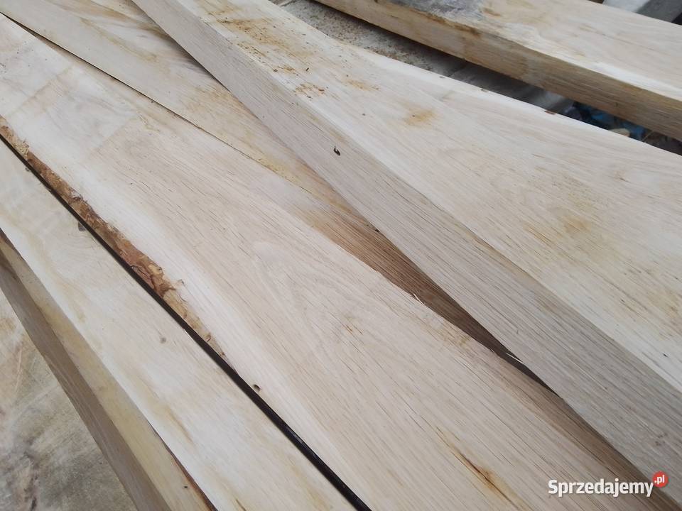 Dębowe deski heblowane mazowieckie