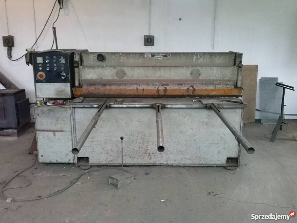 Gilotyna do blachy STROJARNE PIESOK NTC 20004 Warka