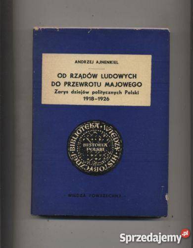 rządów ludowych do przewrotu majowego Szczecin