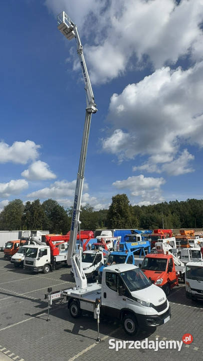 Iveco Daily 35S14 Podnośnik Koszowy Multitel MZ 166000km Widełki sprzedam