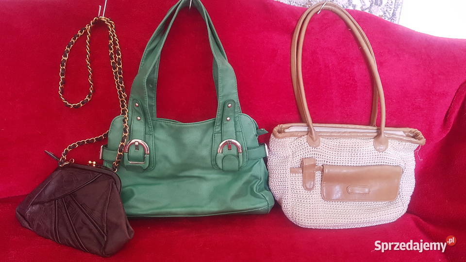 torebki 3 damskie różne zachodniopomorskie Białogard
