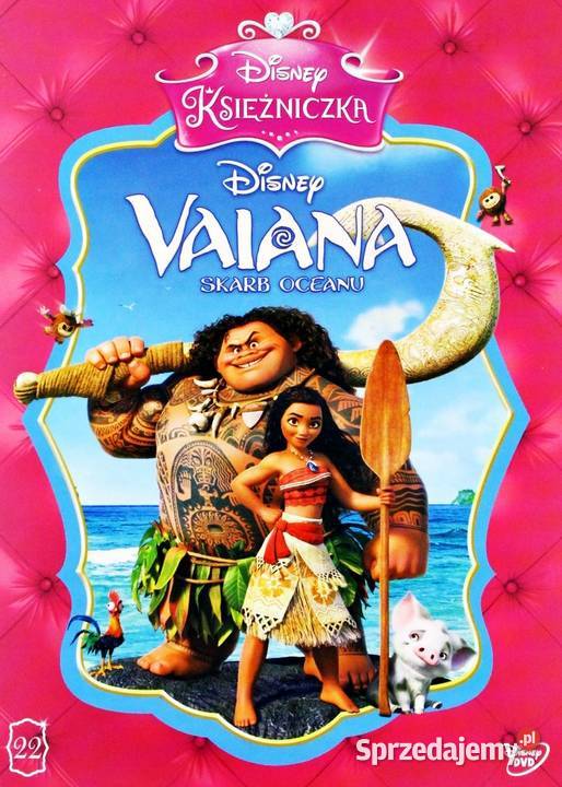 VAIANA SKARB OCEANU DISNEY KSIĘŻNICZKA wielkopolskie