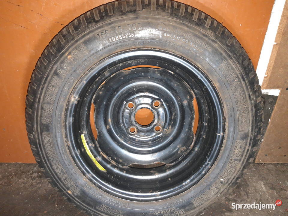 Koło zapasdojazd Volvo opona 155x13 Będzin sprzedam