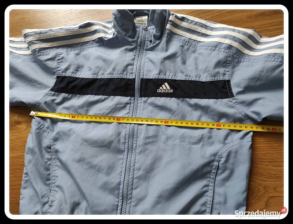 Adidas cienka kurtka kurteczka chłopca 122 128 Kurtki i płaszcze Płock