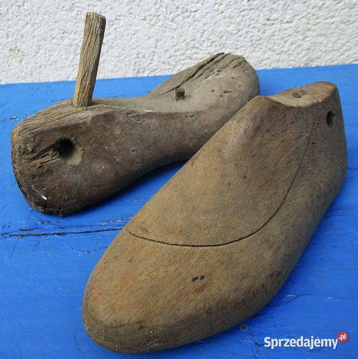 Dziecięce małe Kopytka Szewskie Stare Drewniane mazowieckie Nieporęt