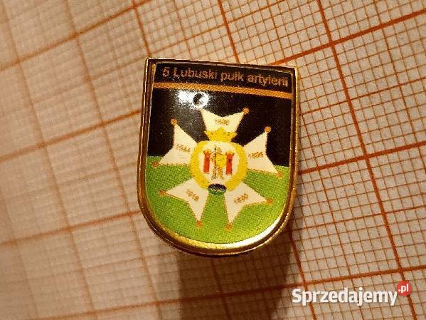 Pamiątkowy znaczek wpinka 5 Lubuski Pułk