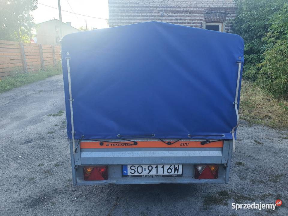 Przyczepa towarowa 26512535 mało używana śląskie Sosnowiec sprzedam