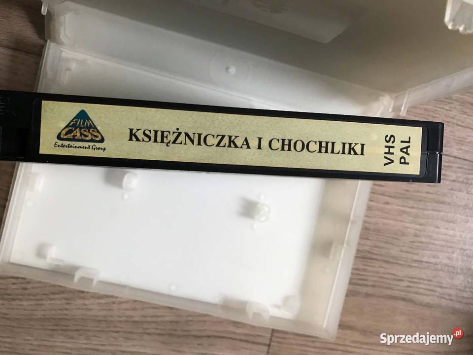 Księżniczka i chochliki bajki na VHS stare Warszawa