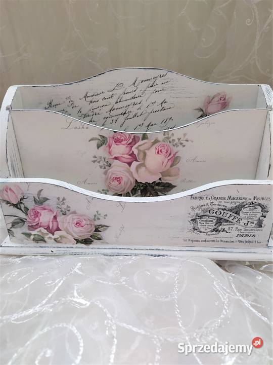 Listownik Organizer rękodzieło śląskie